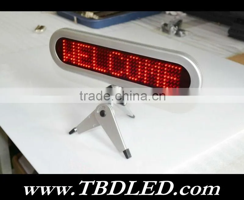 white mini led display for car used