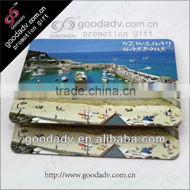 Made in china promotional gift wholesale cork placemats/dinner MDF table mat design