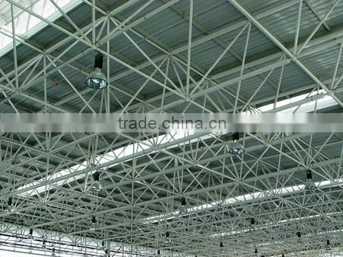 Color dome steel roof structure