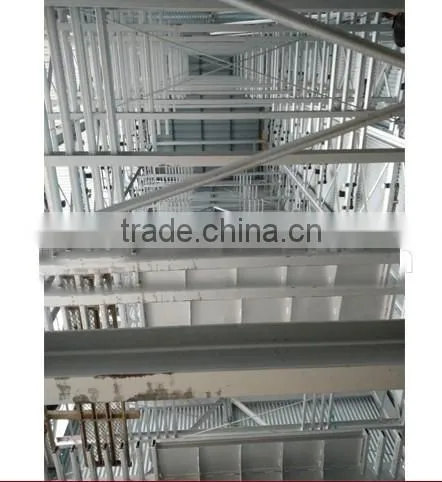 Simple lifting type cubic parking garage,vertical lifting type parking system