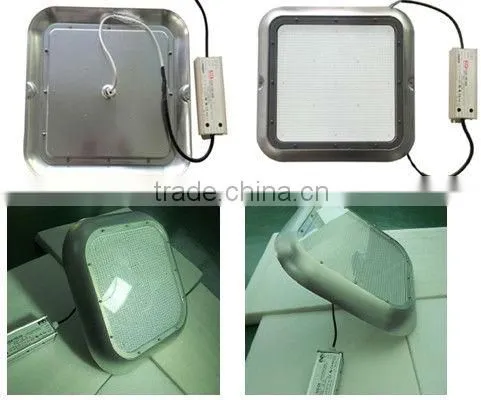 NO.1 energy saving 125lm/w gas station led lighting explosion proof lamp 40w led canopy light for gas station