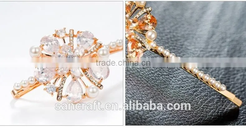 Two colors fine decorative fine hair claws