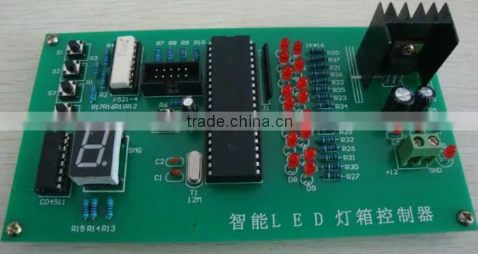 Electronic trainer,Analog-Digital-Microcontroller Electronic Technology Training Kit