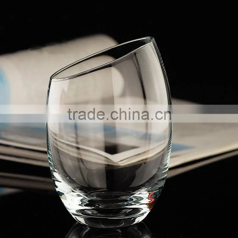 Hand blown crystal whisky glass