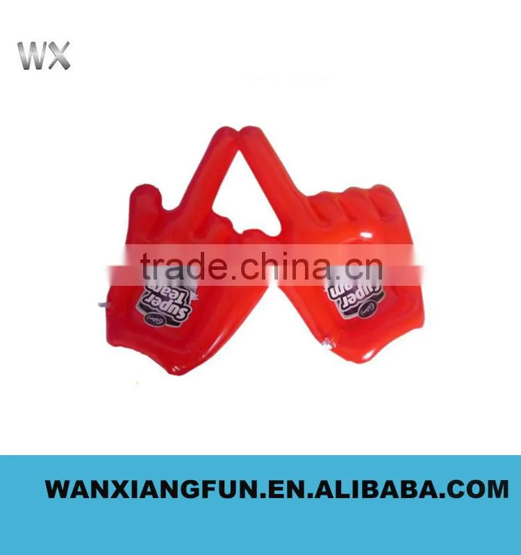 2016 latest pvc inflatable mini cheer bat for promotion