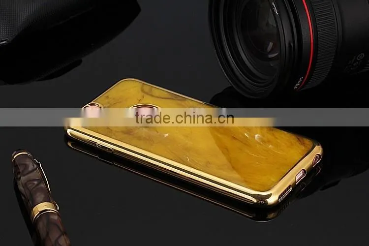 Slim Soft Granite Marble Grain TPU Silicon Back Case Cover For iPhone 6 6s Plus