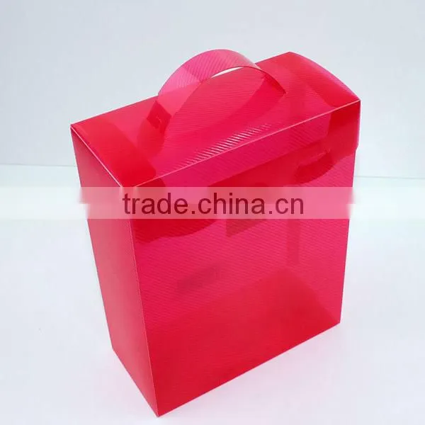 new clear pp rectangle design underwear packaging