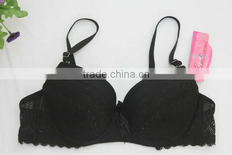 Lace Design Sexy Quarter Cup Bra Strapless