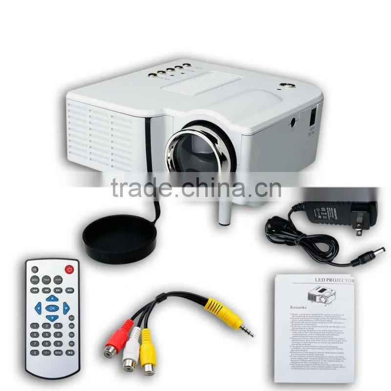 UC28 HDMI Playsation USB HD Multimedia Mini VGA 1080p LED Home Theater Projector
