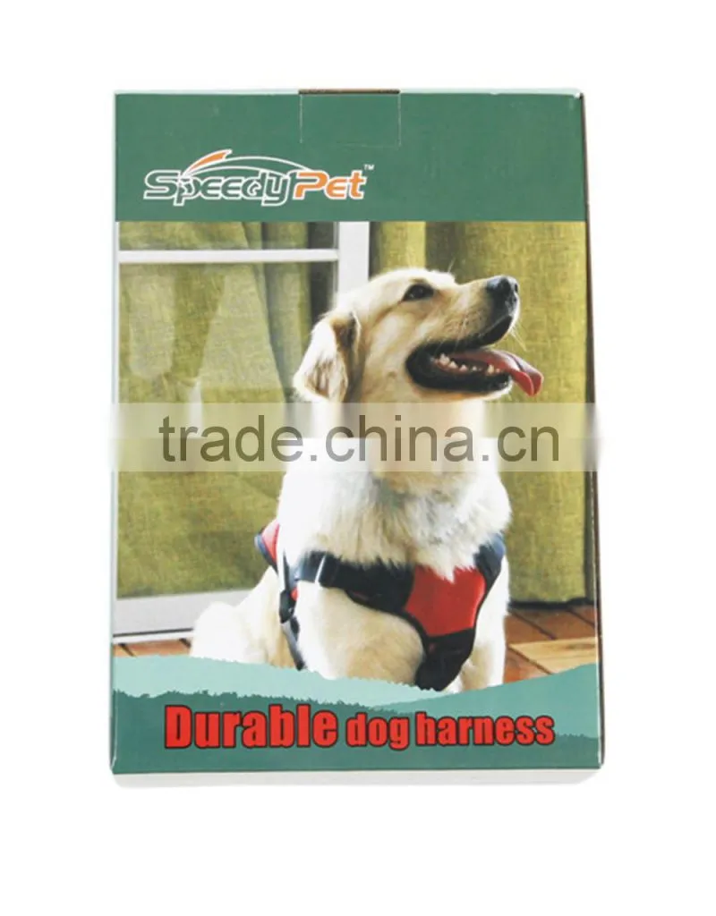Dog harness with reflective band 2016 hot sale