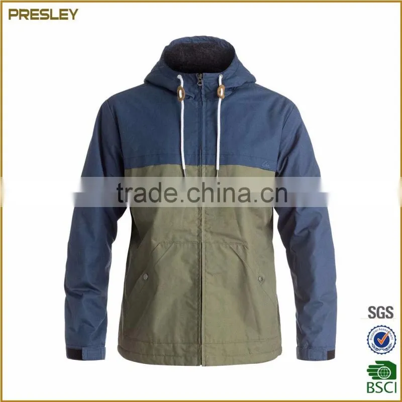 New design high quality fashion polyester cotton men street winter jackets coats