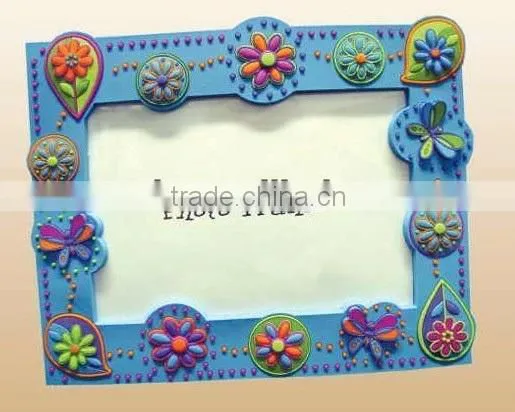 fashion christmas pvc photo frame