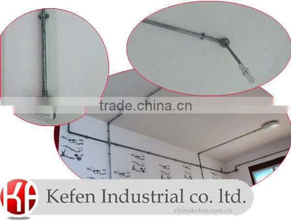 Tubing Clip/Steel Conduit Clamp/Conduit Half Saddle/Strap one hole