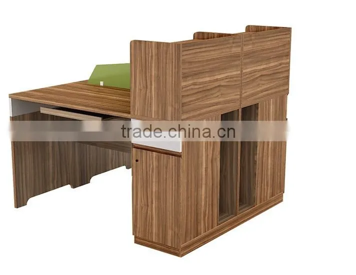 White environment painting Modern executive desk modular office furniture L-B1504