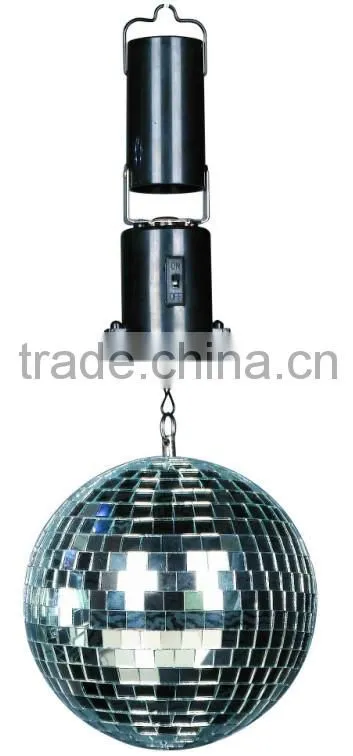 Mirror ball + DC motor (20 cm)