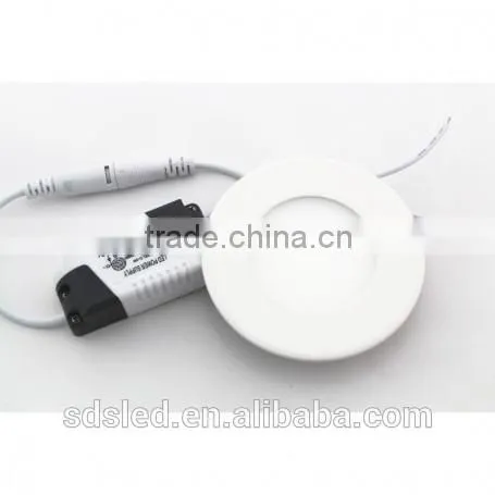 LED Panel light lighting 3W Warm White Round Shape-White led panel light