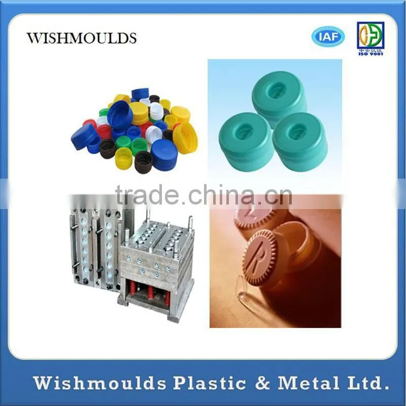 Hot design customized all kinds of cap plastic bottle cap screw cap plastic injection mould