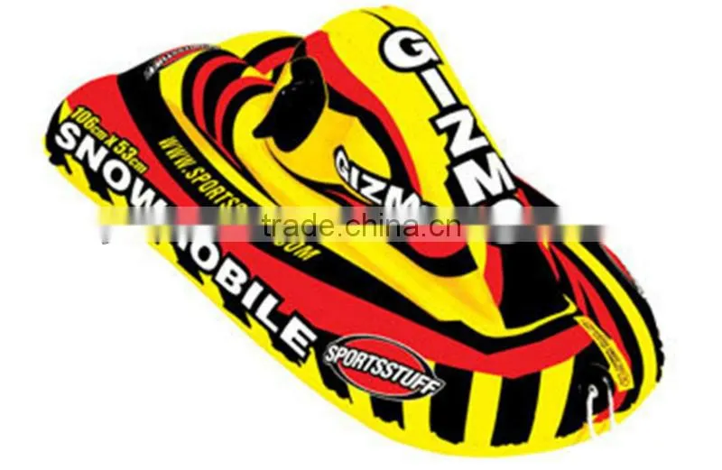 cyclone towable snow tube pvc inflatable snow slide for winter sports