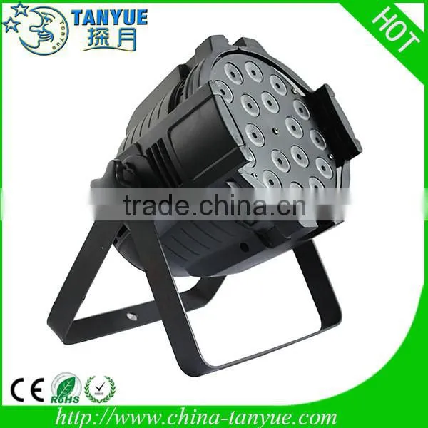 Promotion price Long life span rgbw indoor 18x10w par led stage lighting