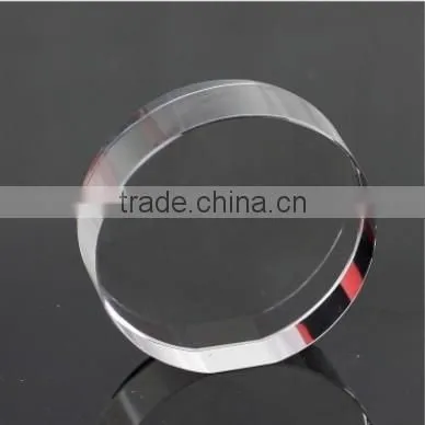 2015 blank glass crystal cubes for engraving