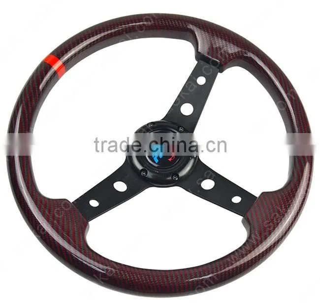 Factory direct supply 100% carbon fiber steering wheel