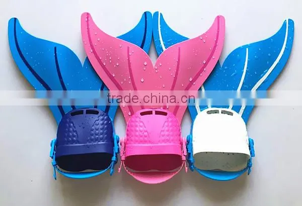 Fashion Design! Adjustable Swimming Diving Mermaid Tail Training Flipper Soft Material Monofin