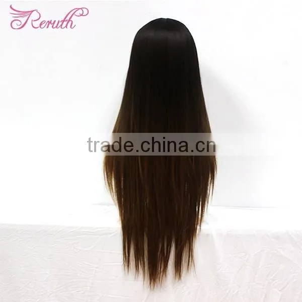 OEM High Quality Cheap Can be Dyed Beautiful Natural Wavy Wig