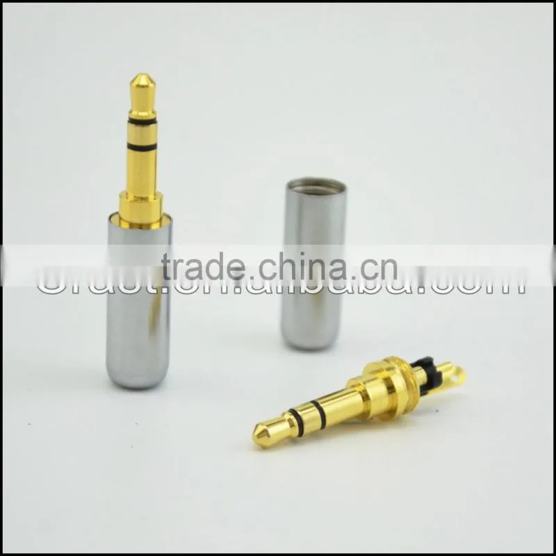 3 poles RCA Connector 3.5mm jack RCA Audio Connector RCA audio plug 3.5mm audio plug Stereo Headphone adapter