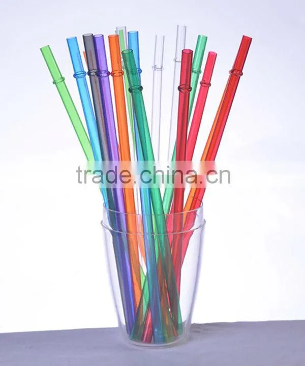 hard plastic drinking straw