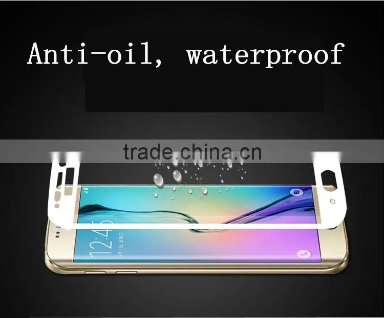 High Quality Tempered Glass Screen Film Guard for Samsung Galaxy S6 Edge