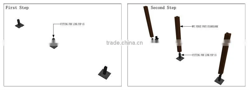 wood plastic fence