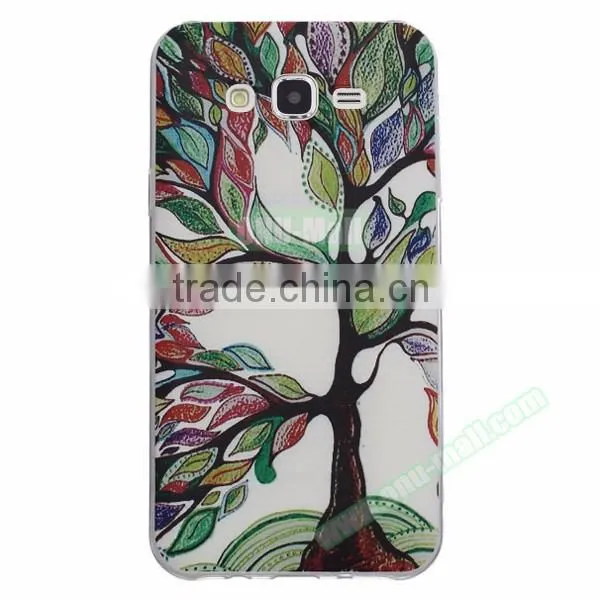 Amazon Hot Selling OEM Creative Pattern TPU Phone Back Cover Case for Samsung Galaxy J7