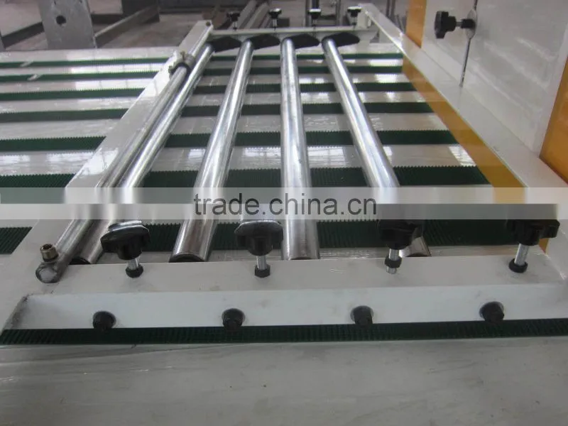 Folding gluer for folding carton box making