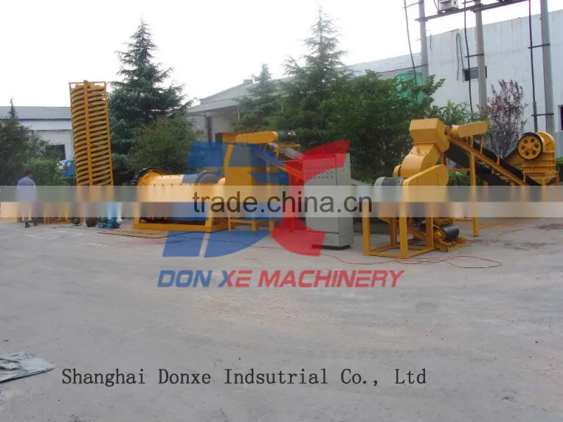 gold ore processing plant machine/gold washing plant