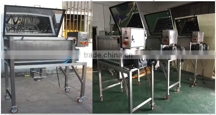 2016 horizontal double animal feed/animal food mixer