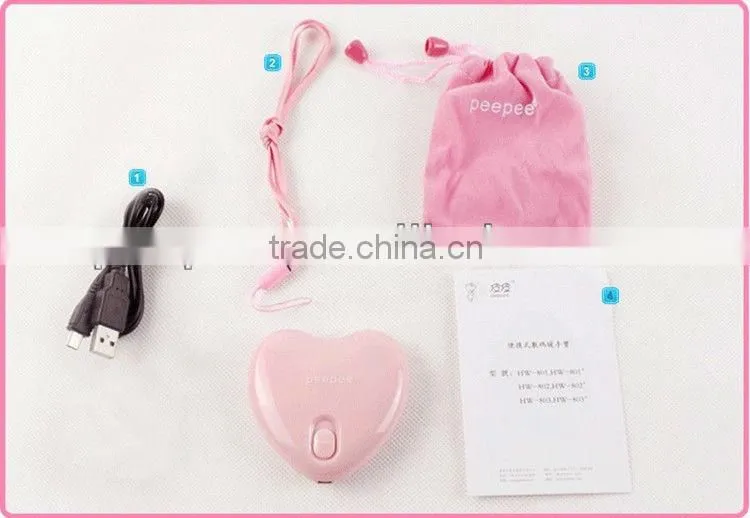 Wholesale Mobile Power Source Electric Hand Warmer Rechargeable Portable Heater