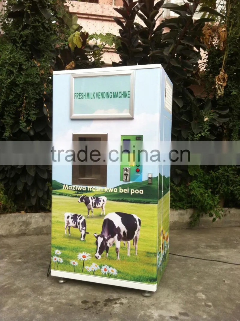 Mind In China Factory Sale 150L Automatic Fresh Coin Bill Payment Milk Dispenser Machine/ Milk Vending Machine For Sale