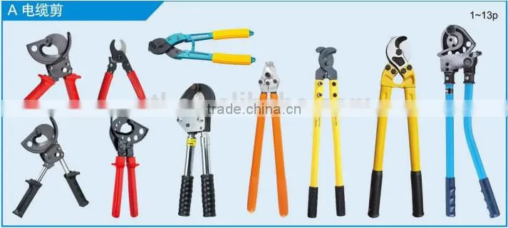 Ratchet Crimping Tool for crimping end ferrule 1-6.0mm2 (UTLE-04WF) cable sleeve hand crimping tool