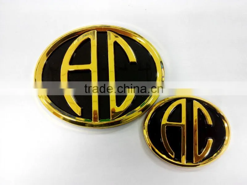 Colorful 3D Electroplating signs, nameplate