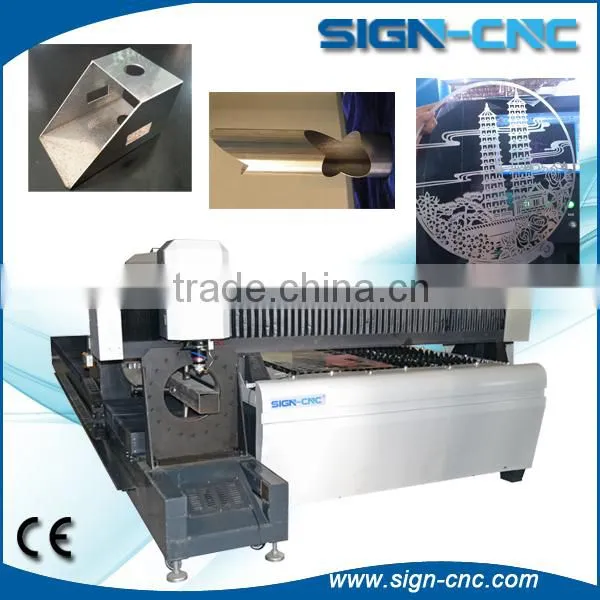 SIGN 1325 1530 500w yag laser metal cutting machine
