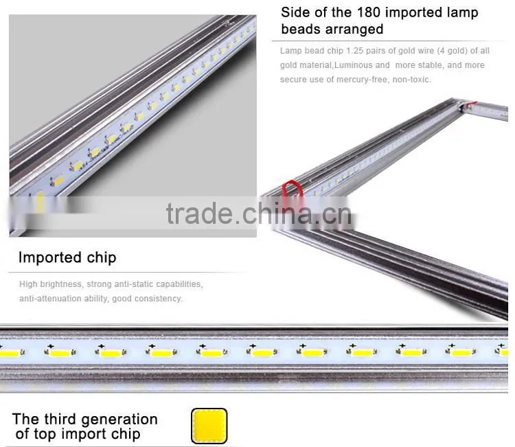 high quality wire or clasp flat 36w 60cm x 60cm LED panel lighting