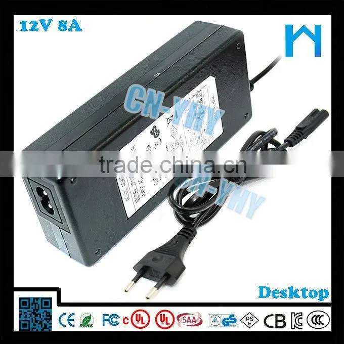 2015 for 3d printer ac dc 12V 8a 96w desktop type power supply