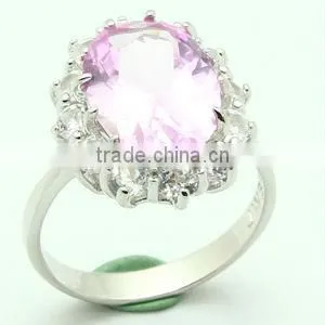 925 Silver Sappire CZ Ring Set Jewelry, Diana Ring, Kate Ring