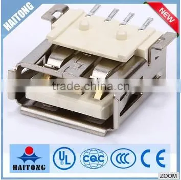 micro usb female socket A type usb socket