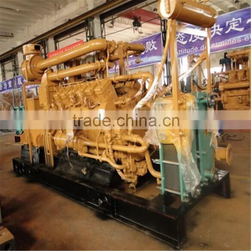 Wood chips Used High efficient CE ISO Siemens Alternator wood gas generator 400KW with syngas power plant