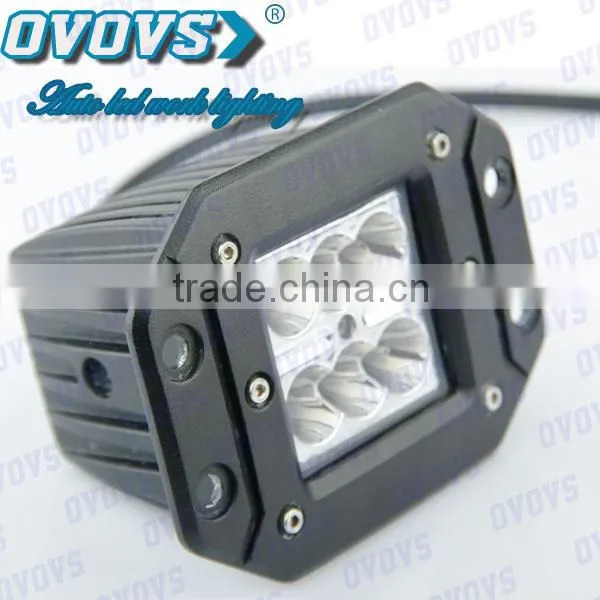 2014 New product! 18w led work light for truck 12v offroad/driving light led 3w/pc auto light