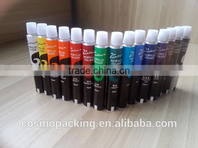 High Quality fashion design Hair cream aluminum tube packing
