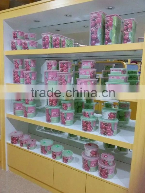 3150ml round airtight vented food storage container GL9050-S