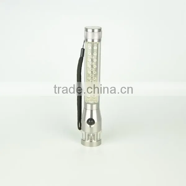 Portable SOS aluminum torch light LED emergency Flashlight