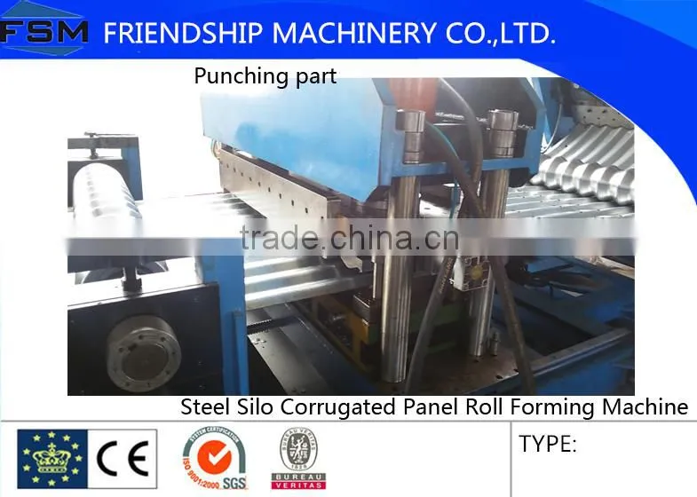 Steel silo Production line metal silo forming line